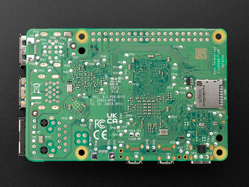 Raspberry Pi 5 Computer 8GB Back