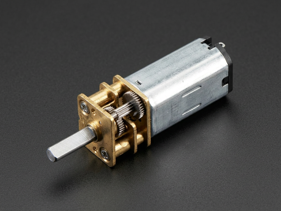 6V 1000 RPM DC Micro Metal Gear Motor (N30) - High Speed