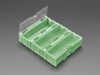 Small Modular Snap Boxes for Components - Green
