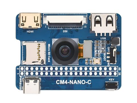Nano Base Board C for Raspberry Pi Compute Module 4
