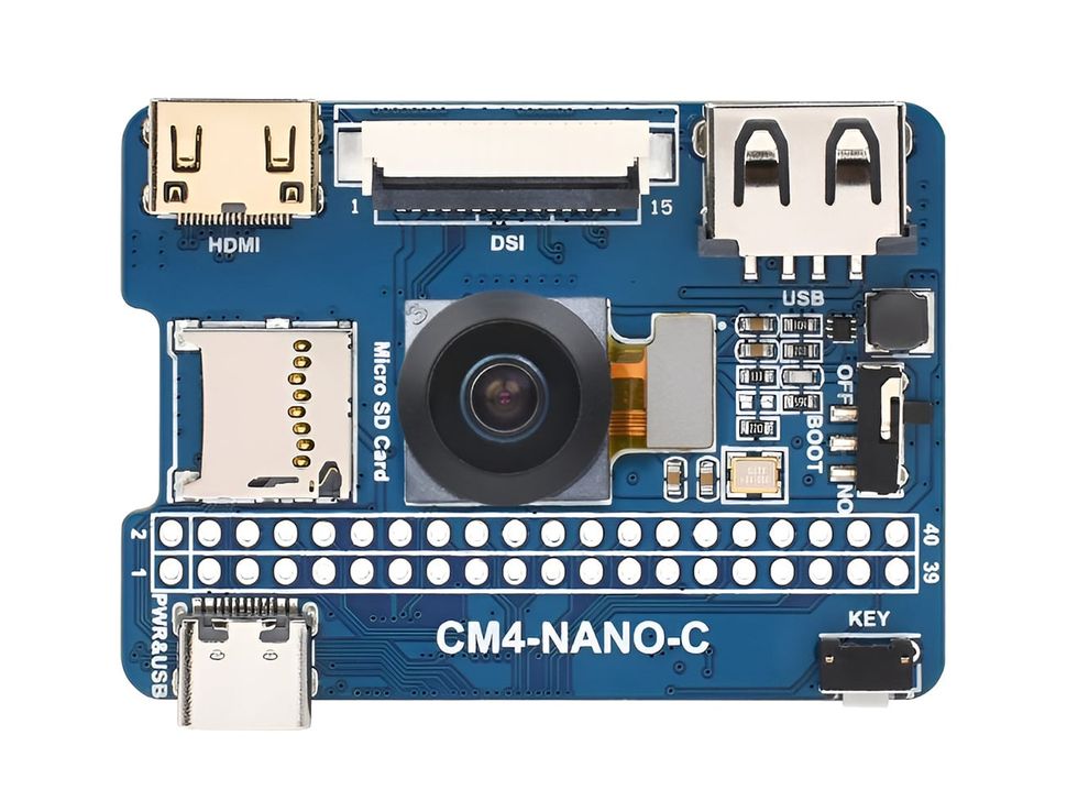 Nano Base Board C for CM4 Top