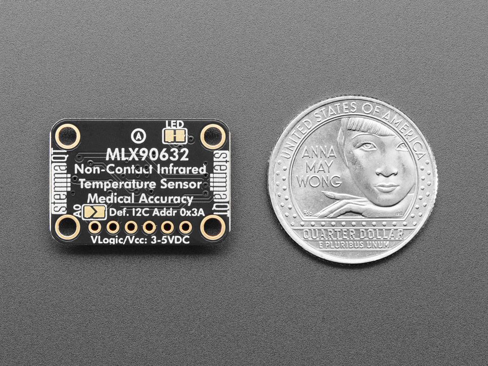 Image for Adafruit MLX90632 Medical-Grade FIR Thermal Sensor - STEMMA QT/Qwiic