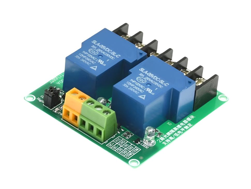 2 Channel 30A Relay Module
