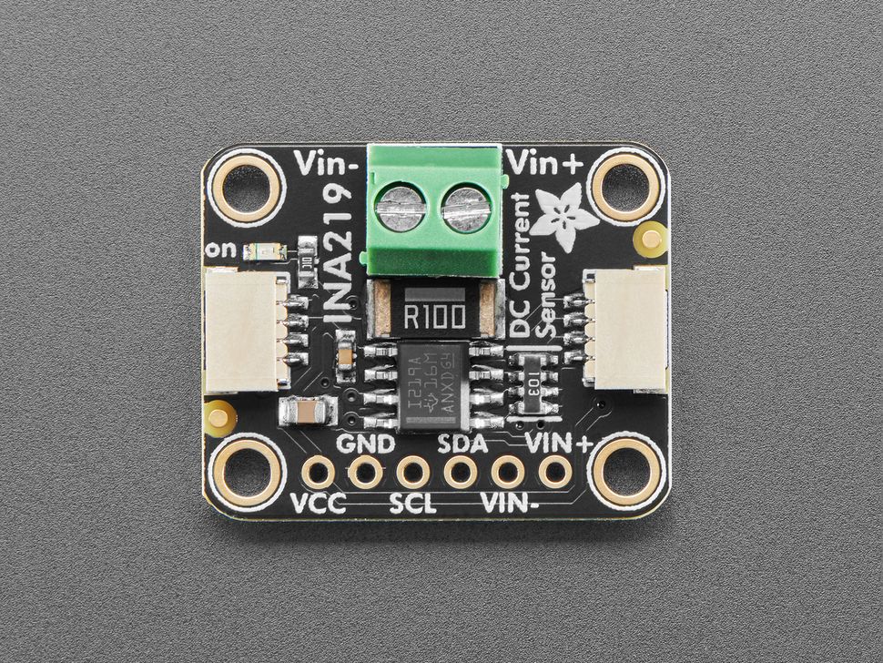 Image for Adafruit INA219 High-Side 26V ±3.2A DC Current Sensor Breakout - STEMMA QT