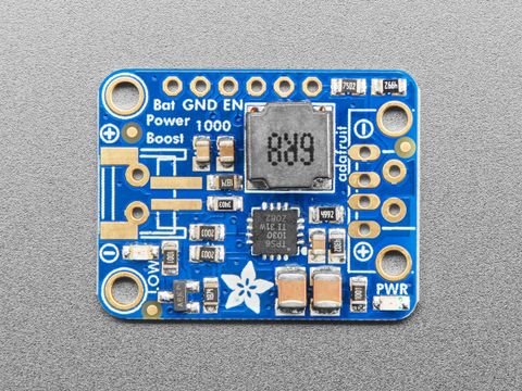 Adafruit PowerBoost 1000 Basic - 5V USB 1A Boost from 1.8V+