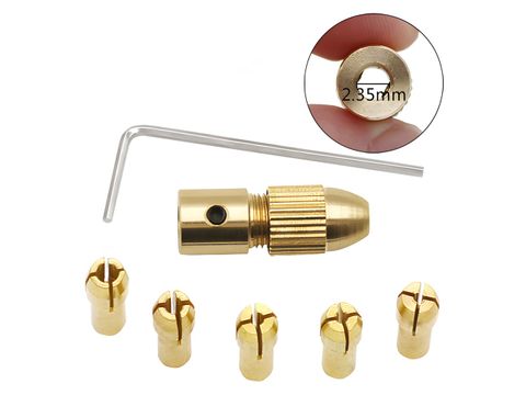 0.5 - 3mm Micro Drill Chuck for Rotary Power Tool - 7 Pcs.4.05mm5.05mm2.35mmView image 1