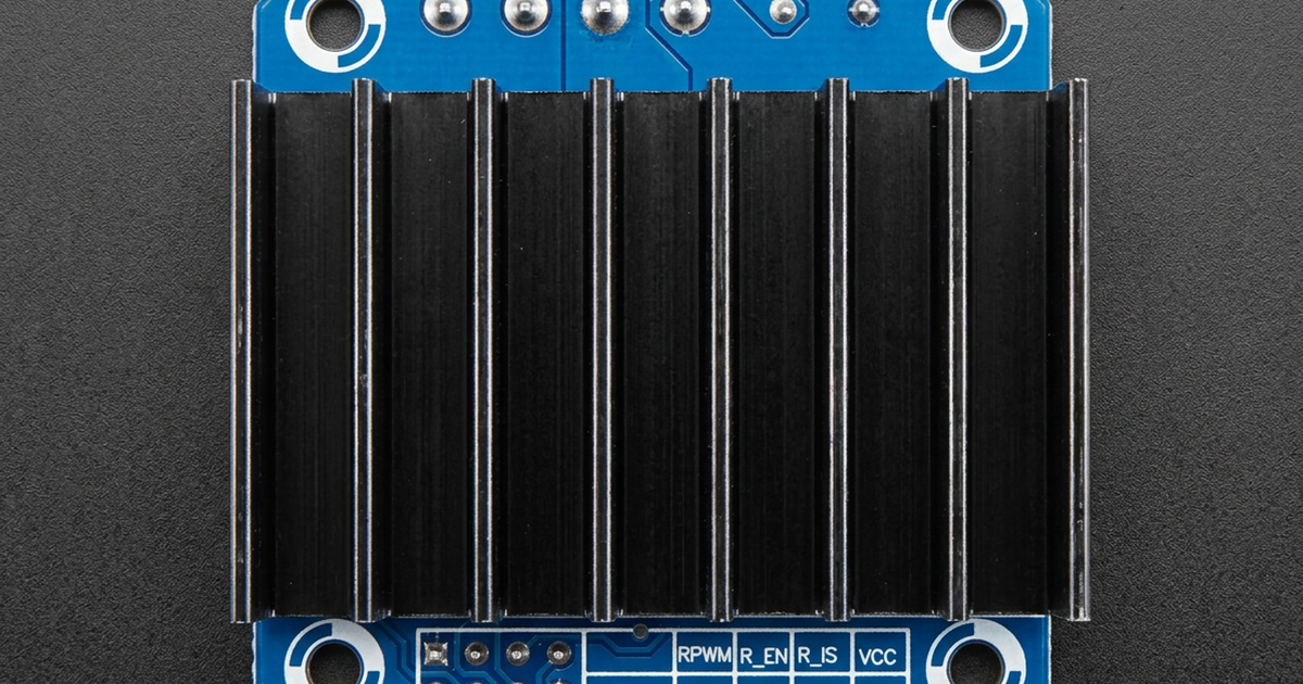 BTS7960 43A H-Bridge Motor Driver | Thingbits Electronics