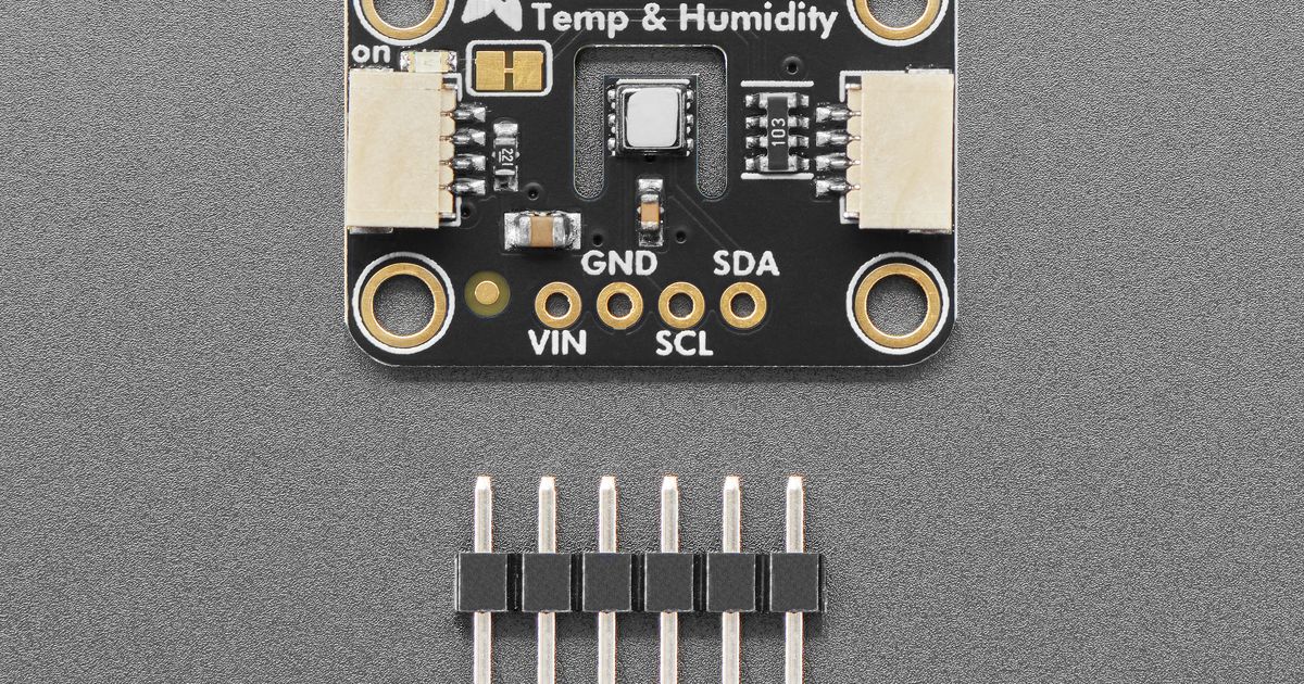 Adafruit AHT20 Temperature & Humidity Sensor Breakout | Thingbits ...