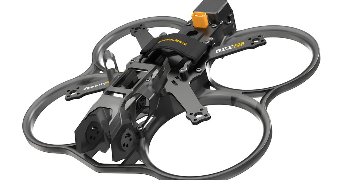 SpeedyBee Bee25 2.5 inch FPV Cinewhoop Frame | Thingbits Electronics