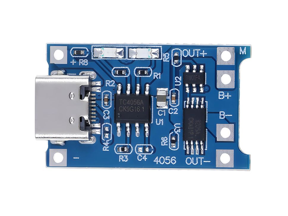 TP4056 1A Lithium Ion Battery Charging Board - Image 1