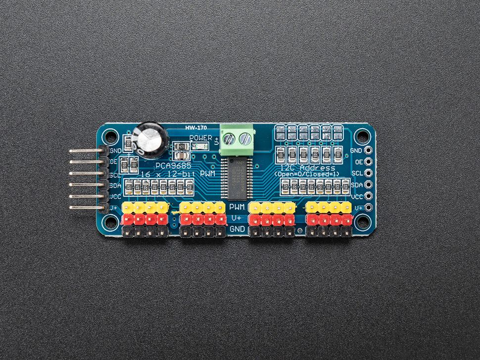 16-Channel 12-bit PWM Servo Driver