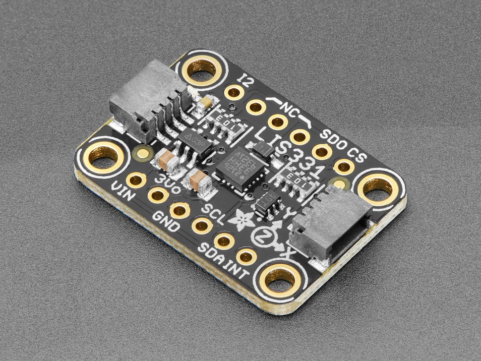 Image for Adafruit LIS331 Wide-Range ±24g Triple-Axis Accelerometer - STEMMA QT/Qwiic