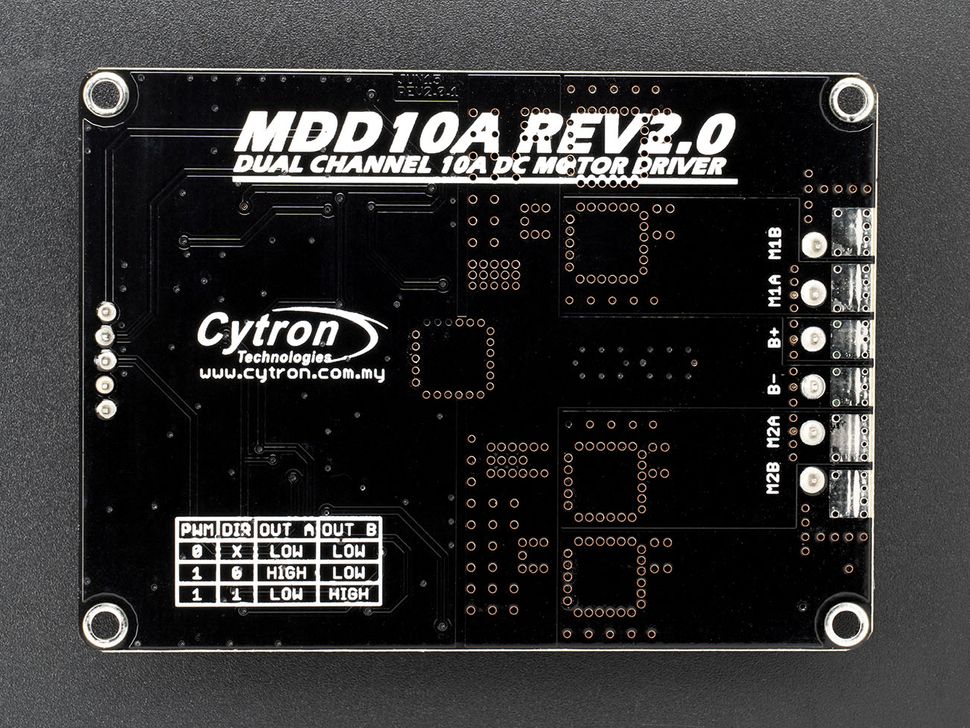 Cytron MDD10A Motor Driver Bottom