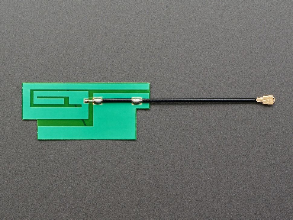 Image for Slim Sticker GSM Cellular Quad-Band Antenna - 3dBi uFL