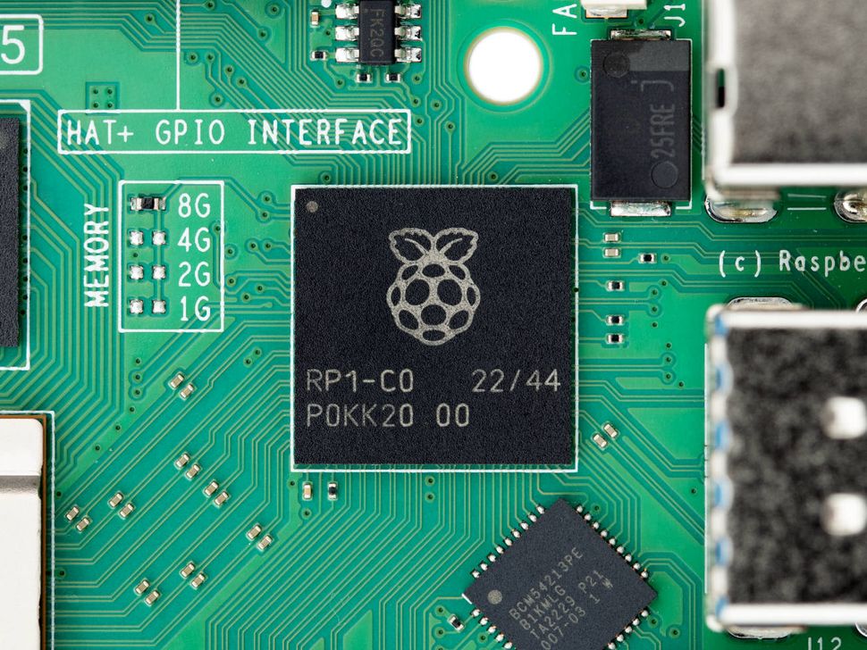 Raspberry Pi 5 RP-1 Chip
