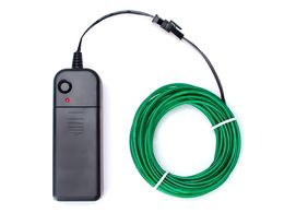 Electroluminescent EL Wire with 2xAA Pocket Inverter Box