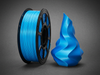 Premium PLA+ Silk Sky Blue Filament for 3D Printers