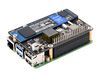 PCIe To M.2 Adapter with PoE HAT (B) Mounted on PI 5