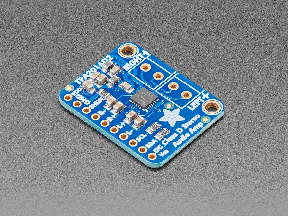 Image for Adafruit TPA2016 Stereo 2.8W Class D Audio Amp with I2C AGC
