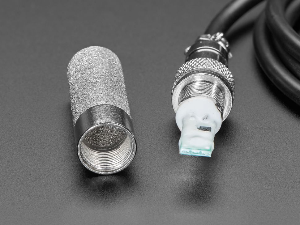 Image for SHT-30 Mesh-Protected Weatherproof Temp Humidity Sensor - 1m Cable