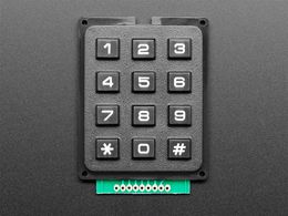 3x4 Matrix Keypad - 12 Keys