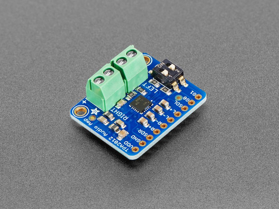 Image for Adafruit TPA2012 Stereo 2.1W Class D Audio Amplifier Breakout