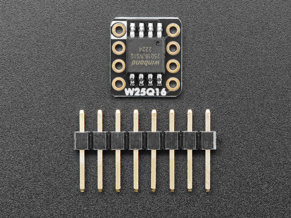 Image for Adafruit W25Q16 QSPI Flash Breakout - 16Mbit 2MB