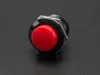 6mm Panel Mount Momentary Push Button - Red