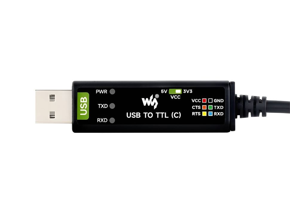 Industrial USB TO TTL (C) 6-Pin Serial Cable - FT232RNL Top