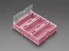 Small Modular Snap Boxes for Components - Pink