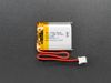 Lithium Ion Polymer Battery 3.7V 500mAh