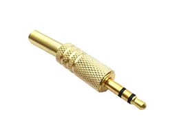 3.5mm 3-Pole (TRS) Stereo Audio Plug