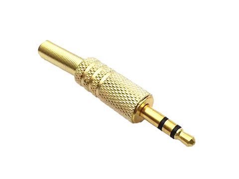 3.5mm 3-Pole (TRS) Stereo Audio Plug