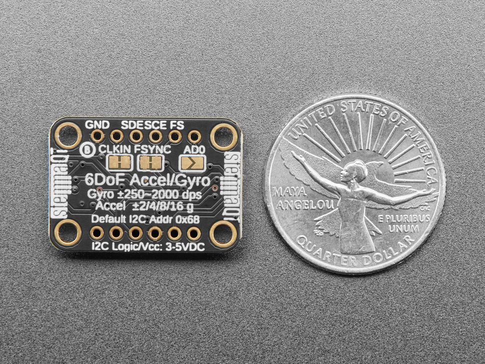 Image for Adafruit MPU-6050 6-DoF Accelerometer Gyro Sensor - STEMMA QT/ Qwiic