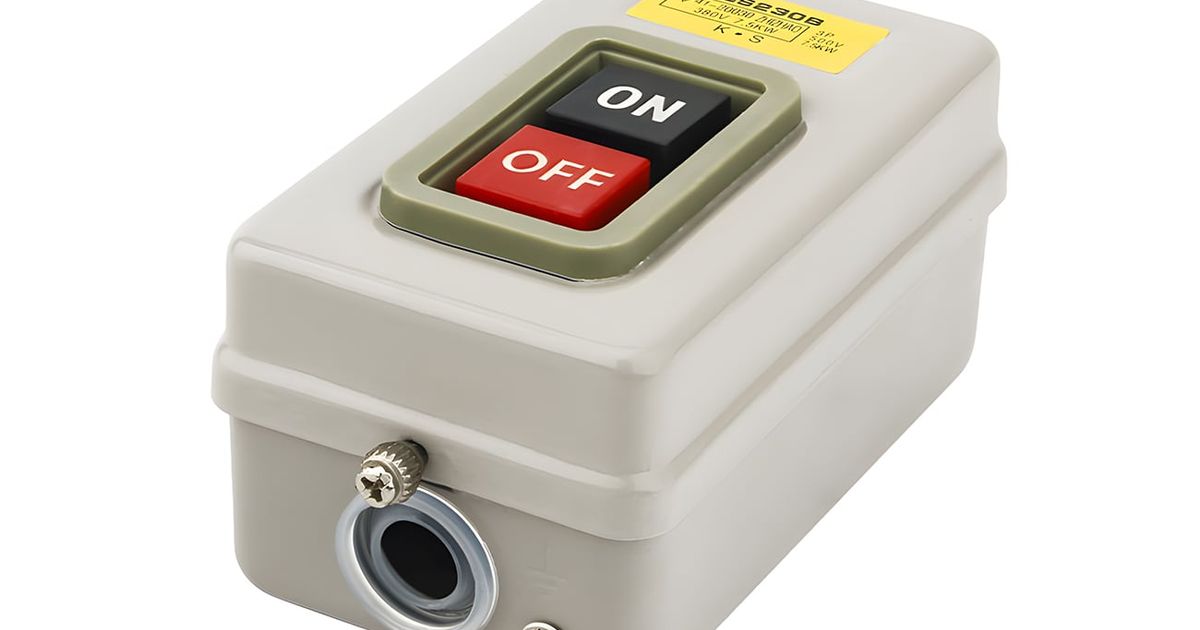 3 Phase AC Voltage ON/OFF Push Button Switch | Thingbits Electronics
