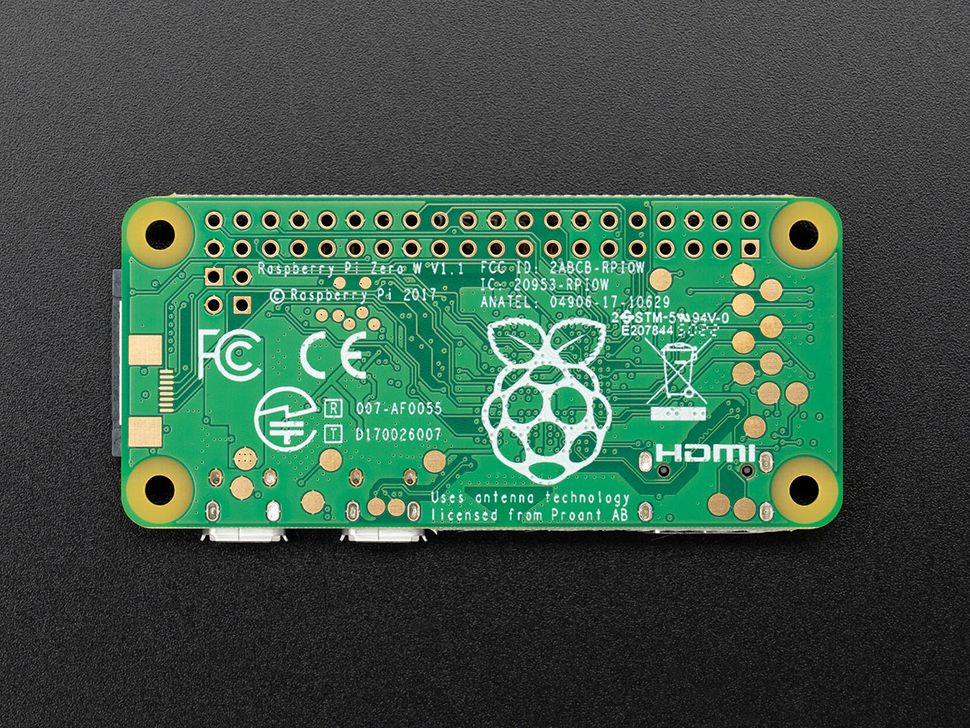 Raspberry Pi Zero W Back