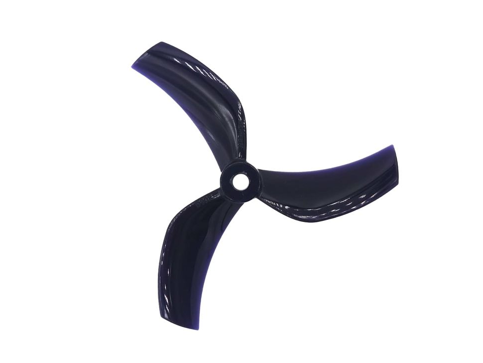 Gemfan D90-3 3.5 Inch Tri-Blade Cinewhoop Prop - Color Black