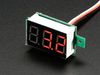 3-wire Voltmeter with 0.36 inch LED Display - 0V to 30V DC