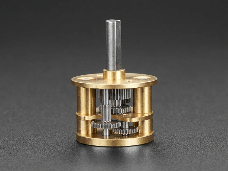 6V 680RPM G16 DC Micro Metal Gear Motor with Enclosed Gearbox