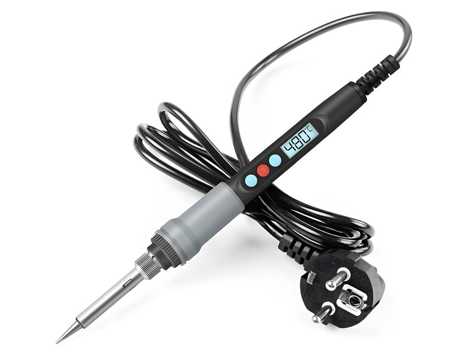90W Soldering Iron with Adjustable Temperature