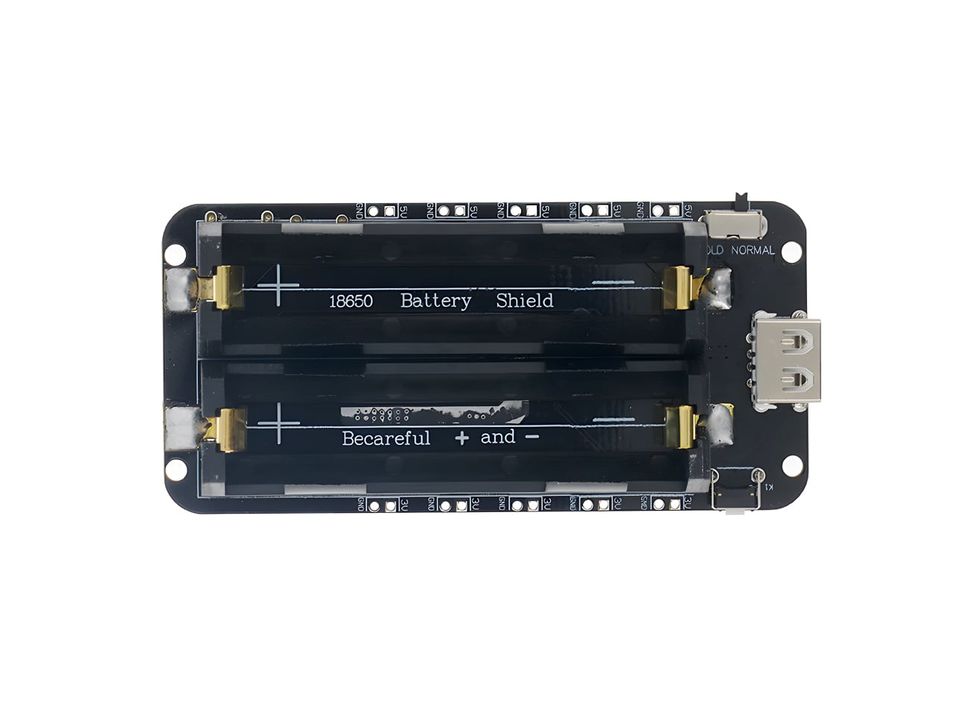 18650 Battery Charge Discharge Expansion Board - 2 Slot
