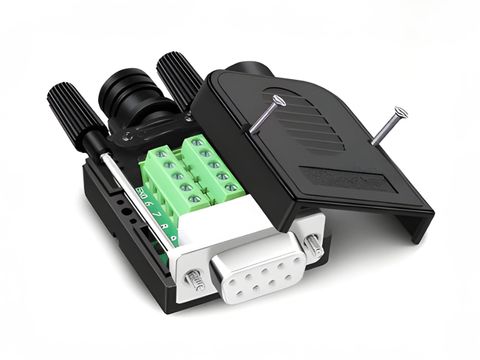 DE-9 (DB-9) RS232 to Terminal Block with Plastic Body