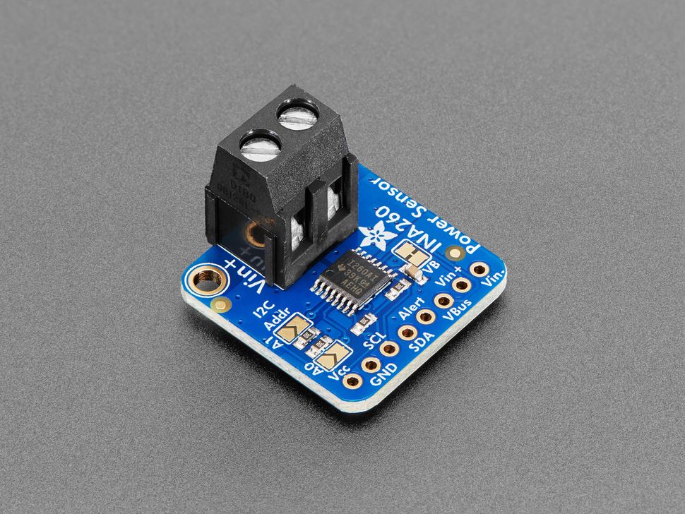 Image for Adafruit INA260 High/Low Side DC Voltage Current Power Sensor