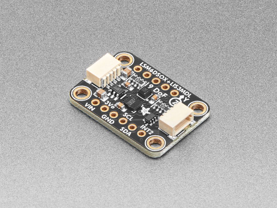Image for Adafruit LSM6DSOX LIS3MDL 9-DoF Precision IMU Sensor - STEMMA QT/Qwiic