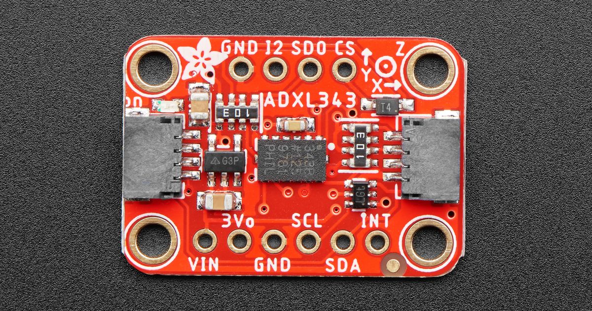Adafruit ADXL343 Triple-Axis Accelerometer ±16g I2C/SPI STEMMA QT ...