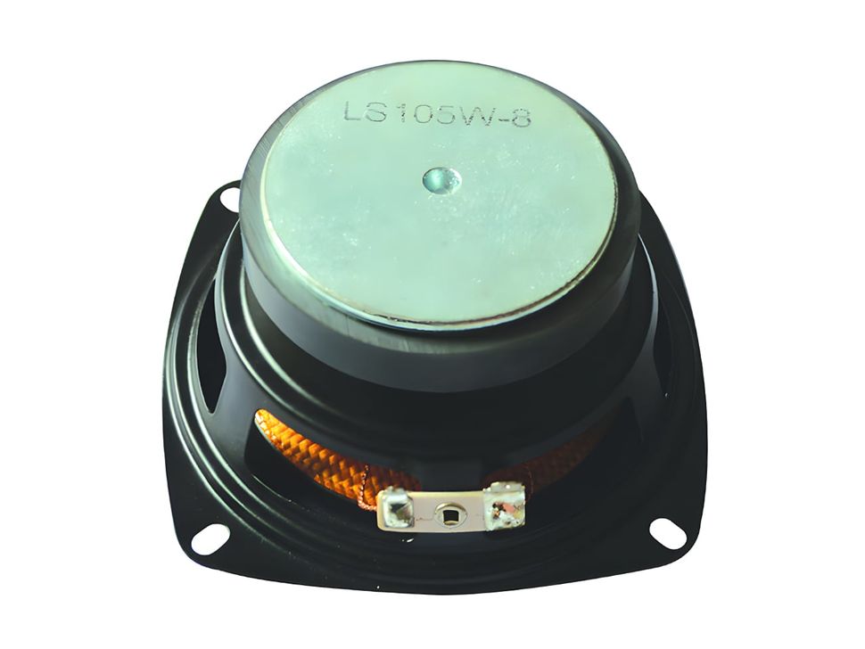15W 4Ω 4-Inch Full Range Audio Speaker Bottom View