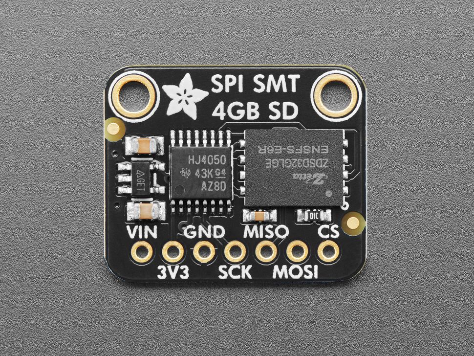Image for Adafruit XTSD SPI Flash SD Card - 4GB