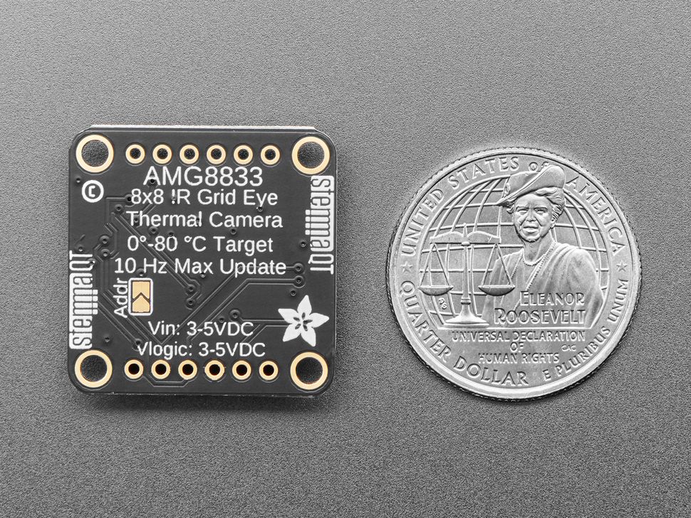 Image for Adafruit AMG8833 IR Thermal Camera Breakout - STEMMA QT
