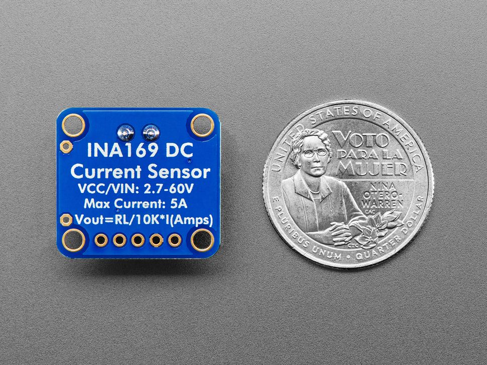 Image for Adafruit INA169 Analog DC Current Sensor Breakout - 60V 5A Max