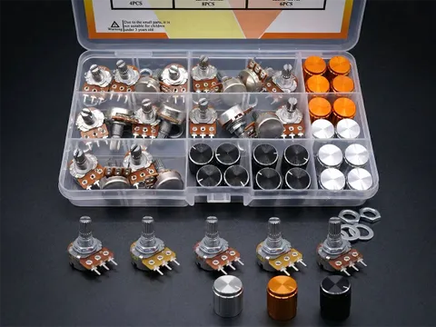 WH148 Potentiometers & Knobs Assortment Kit